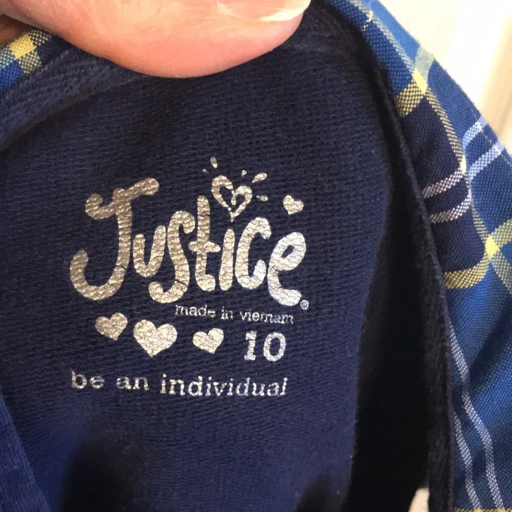 Girl’s Justice Hoodie Jumper